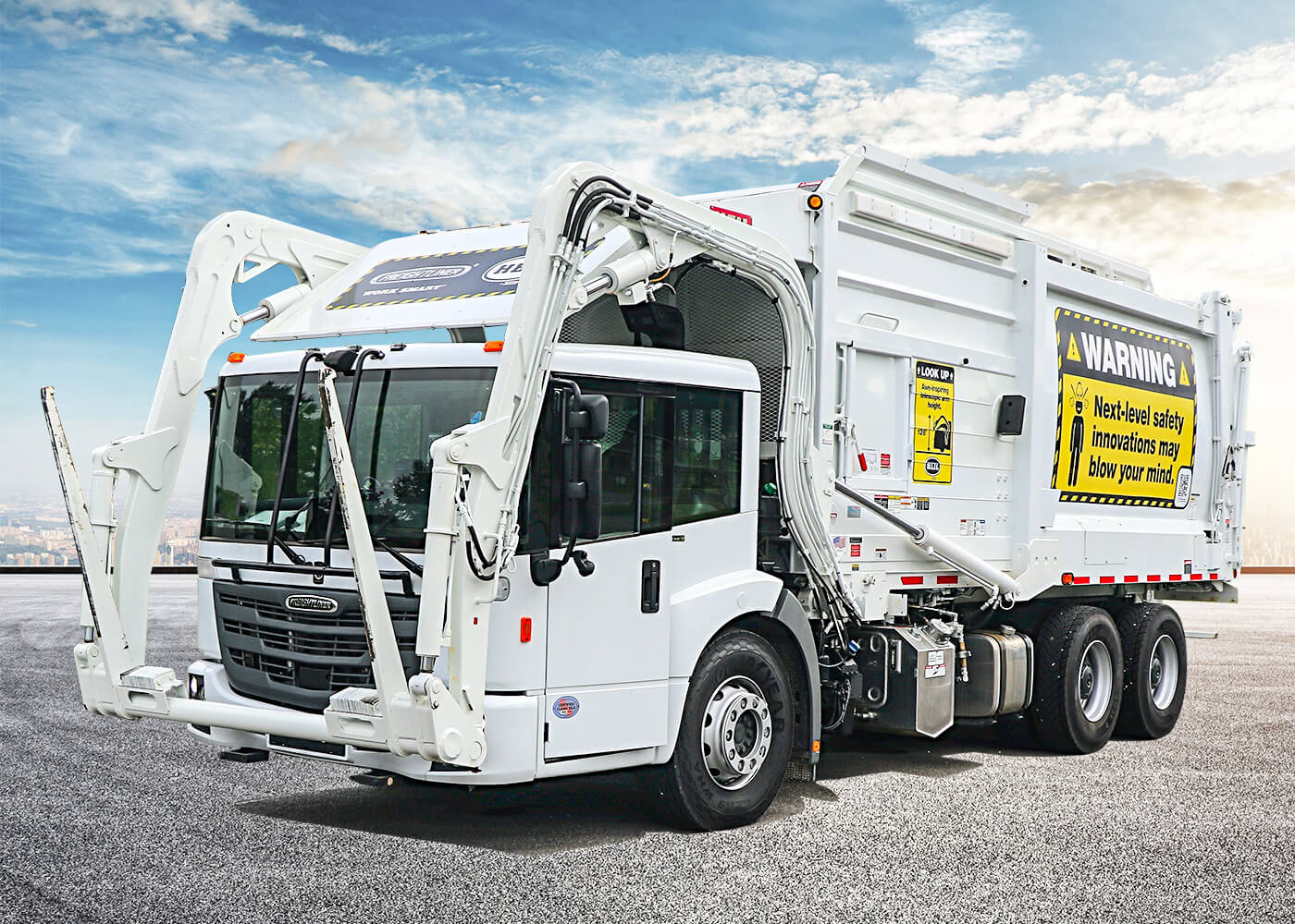 Qual poderia ser o motivo do cilindro hidráulico de um caminhão de lixo não ter pressão?