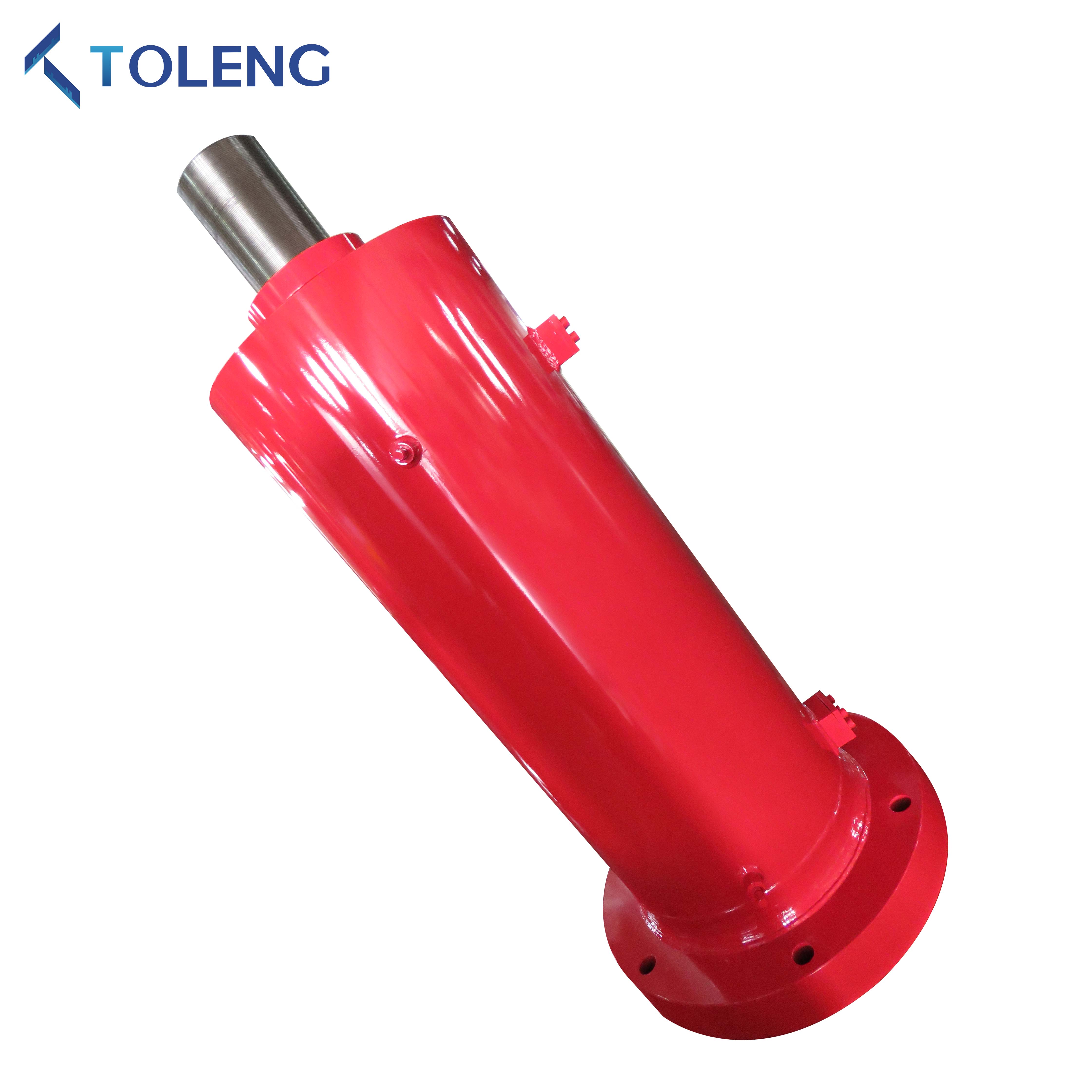 TOLENG fornece cilindros hidráulicos em grande escala para projetos de conservação de água com precisão e comprometimento
